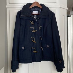 NEW Delia’s Pea coat Navy blue size L